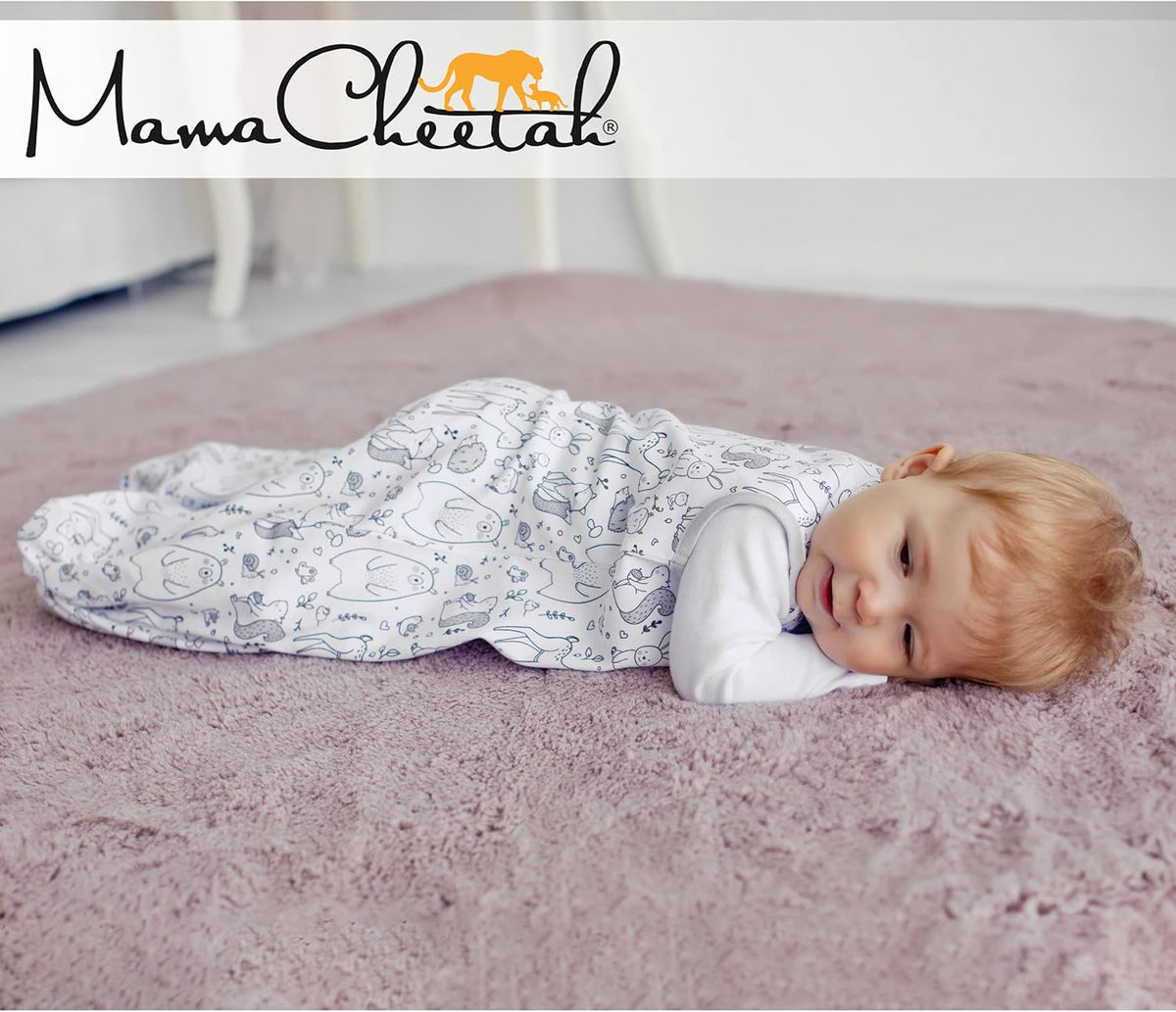 MAMA CHEETAH Schlafsack 6-12 Monate 2,5TOG