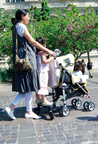 BEBE BUKI Universeel Board Aanhangwagen voor kinderwagen draagvermogen tot 20 kg