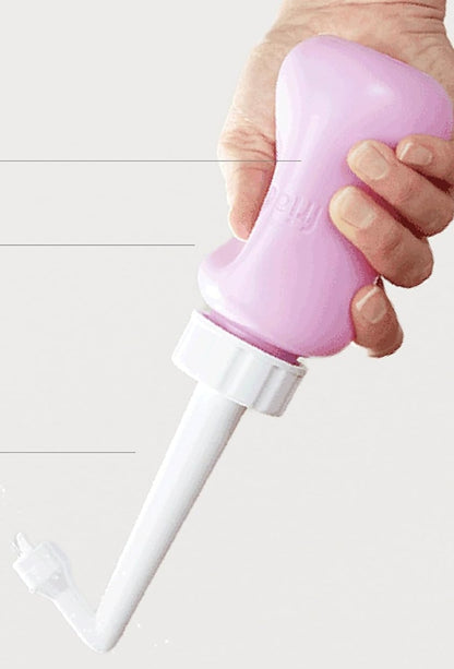 FRIDA Mom fles voor postnatale verzorging Peri 295 ml + etui