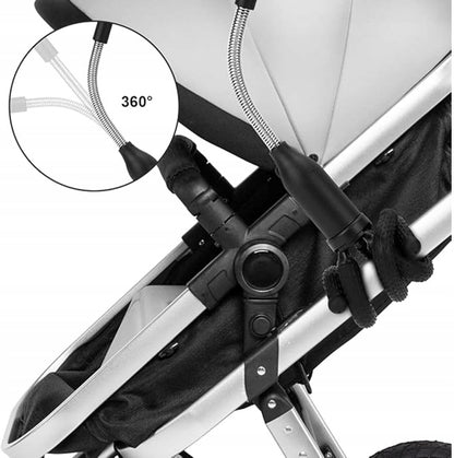 RIOGOO beschermende paraplu voor kinderwagen 73cm diameter UV 50+ waterdicht