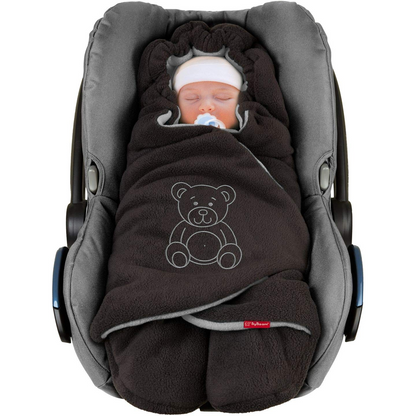 BYBOOM copertina avvolgente per seggiolino passeggino in pile