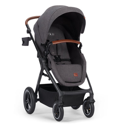 KINDERKRAFT B-TOUR 3-in-1 multifunctionele kinderwagen tot 22kg + autostoeltje MINK PRO