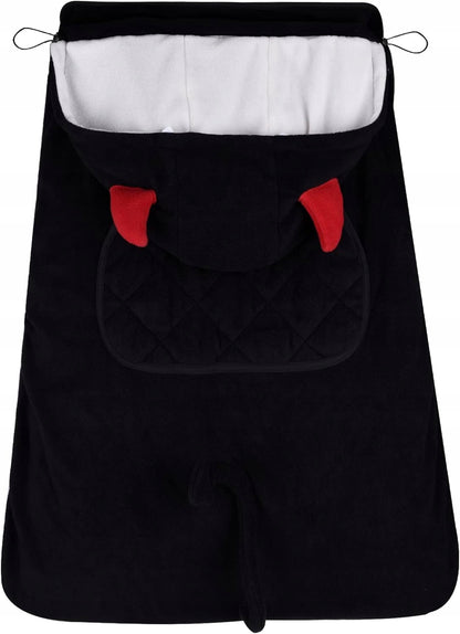 BEBAMOUR housse universelle en polaire pour porte-bébé, poussette, siège auto DIABEŁEK