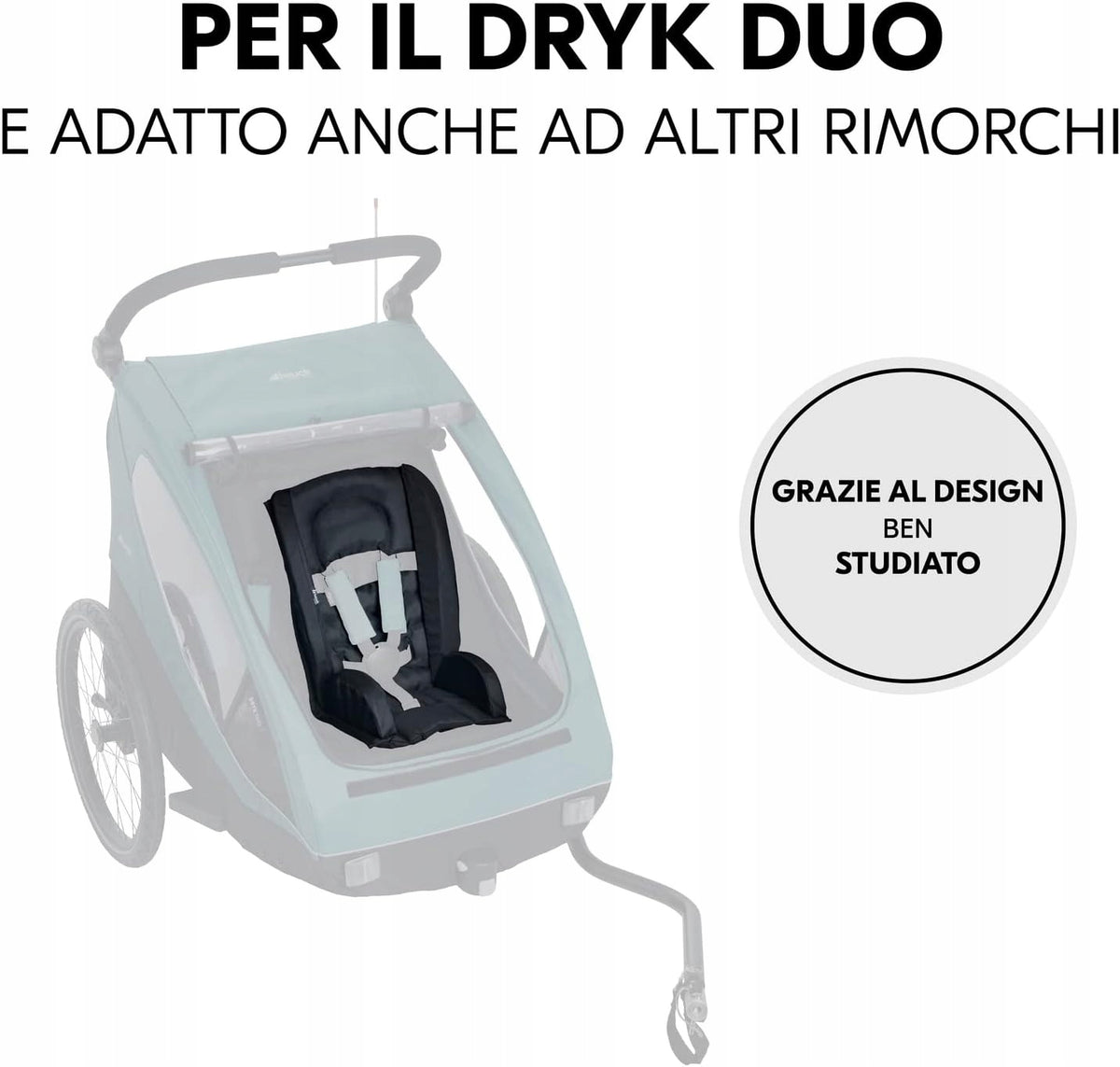 Réducteur HAUCK insert pour remorque de vélo