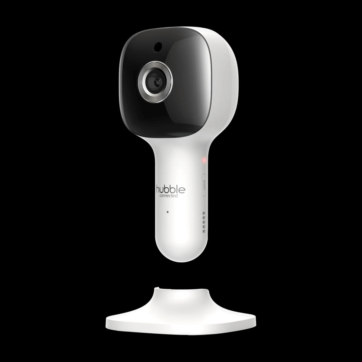HUBBLE Nursery Pal Xloud cyfrowa niania elektroniczna 5" biała kamera WiFi z podstawą do monitorowania dziecka