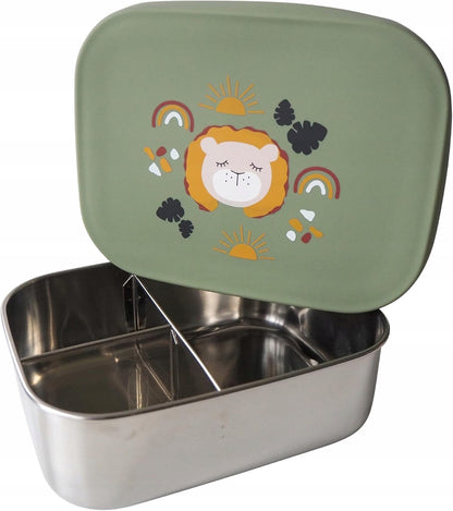 KIKADU roestvrij stalen ontbijtbox 900 ml LEW