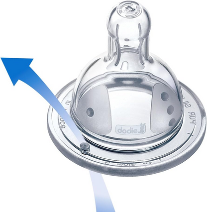 DODIE biberon 270 ml tétine 2 débit moyen 0-6 m ÉCUREUIL