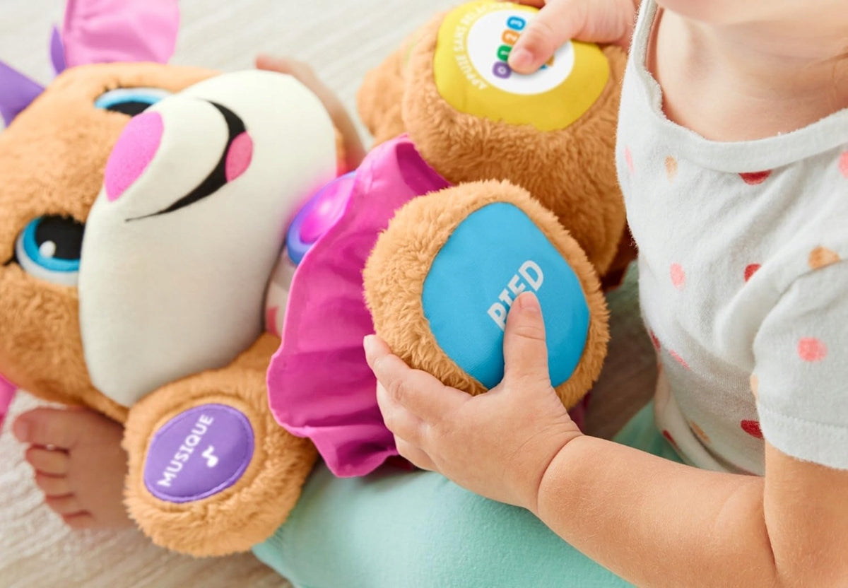 FISHER-PRICE FPP52 perro educativo hermano idioma francés