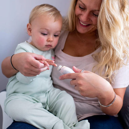 TOMMEE TIPPEE elektrische Nagelfeile mit LED-Licht für Babys und Erwachsene