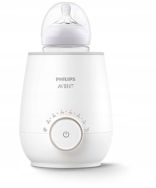 PHILIPS AVENT SCF358/00 podgrzewacz do butelek, biały, inteligentna regulacja temperatury, szybkie podgrzewanie