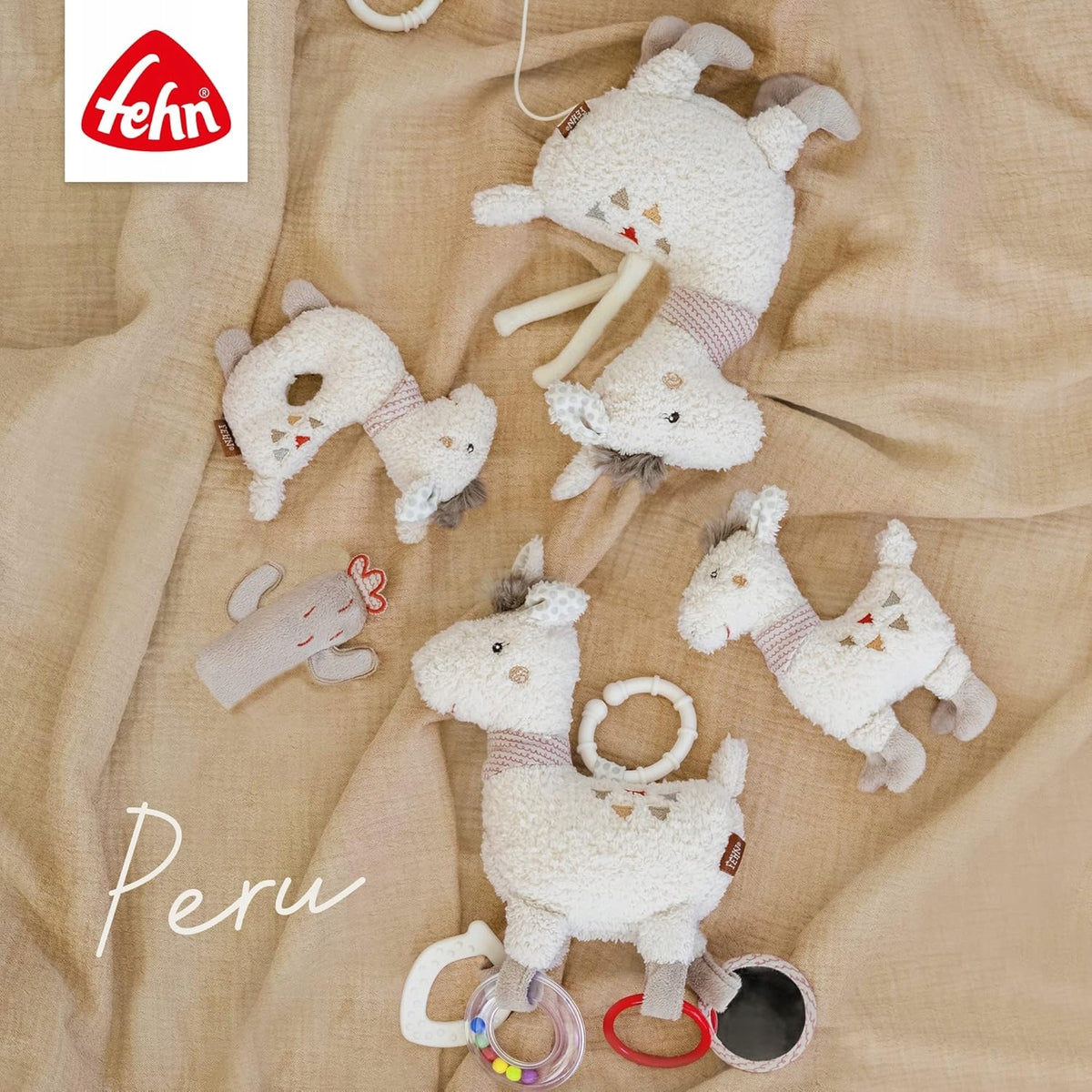 FEHN Peru HANDDOEK MET KAP 80x80 cm