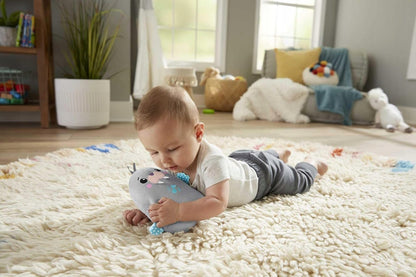 FISHER-PRICE Chill Vibes knuffel met melodietjes en trillingen MORS 17 cm