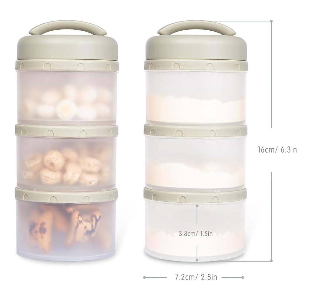 TERMICHY bewaardozen voor flesvoeding en snacks 2 stuks 6 x 60 g