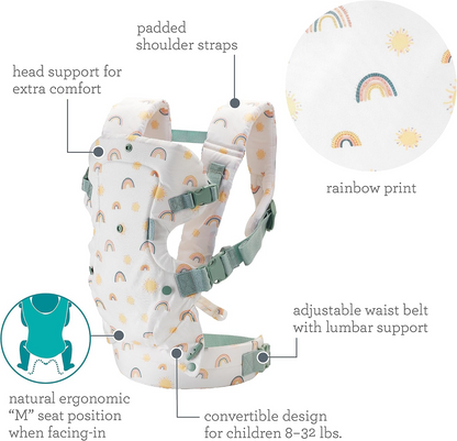 INFANTINO Flip 4-in-1 ergonomische draagzak 3-14,5 kg