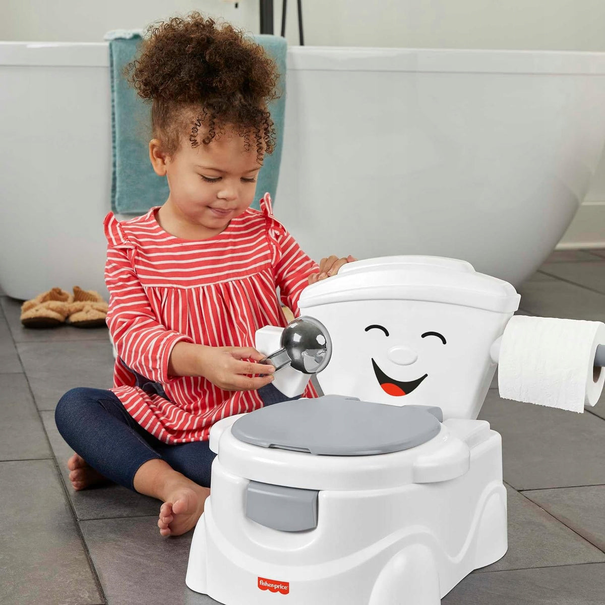 FISHER PRICE vasino Il Mio Primo WC DE