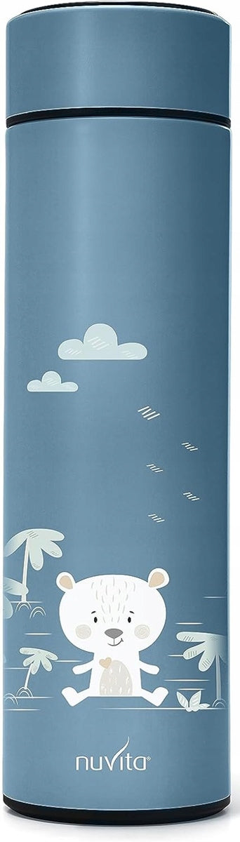 NUVITA thermos voor warme en koude dranken 500 ml met digitale LED-thermometer