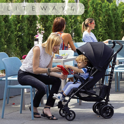 CHICCO LITEWAY wózek spacerowy do 22kg lekki i kompaktowy wózek spacerowy LiteWay 4 dla rodziców w podróży