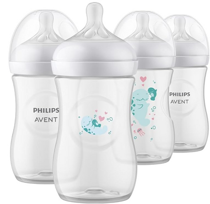 PHILIPS AVENT Natural RESPONSE láhev 260 ml 1 měsíc+ x4