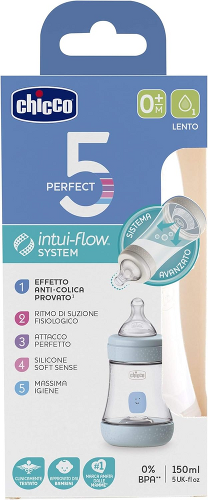 CHICCO fles Perfect5 0m+ 150ml