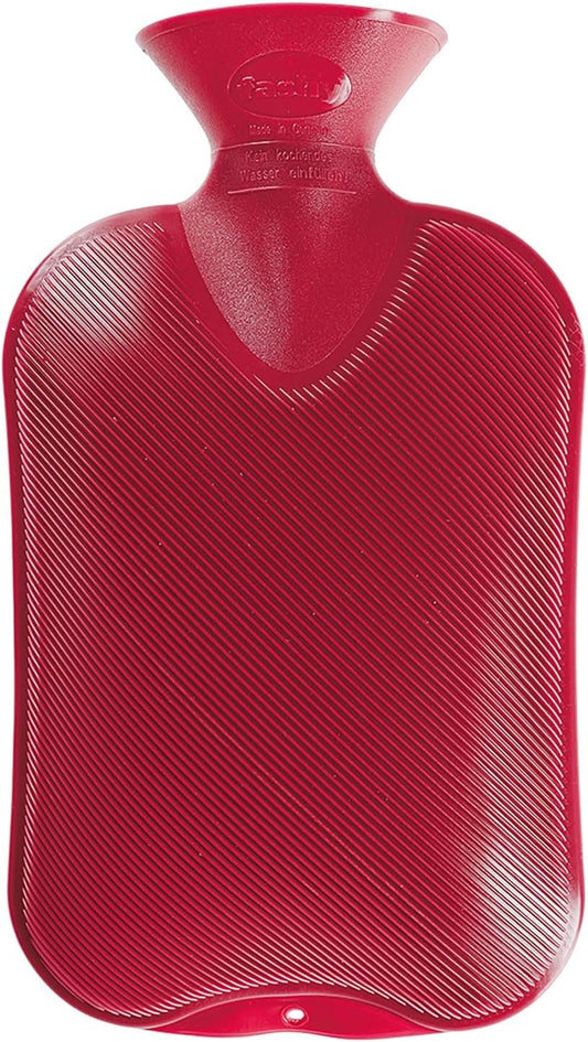 FASHY rubber hot water bottle 2 litres 20 x 32 cm