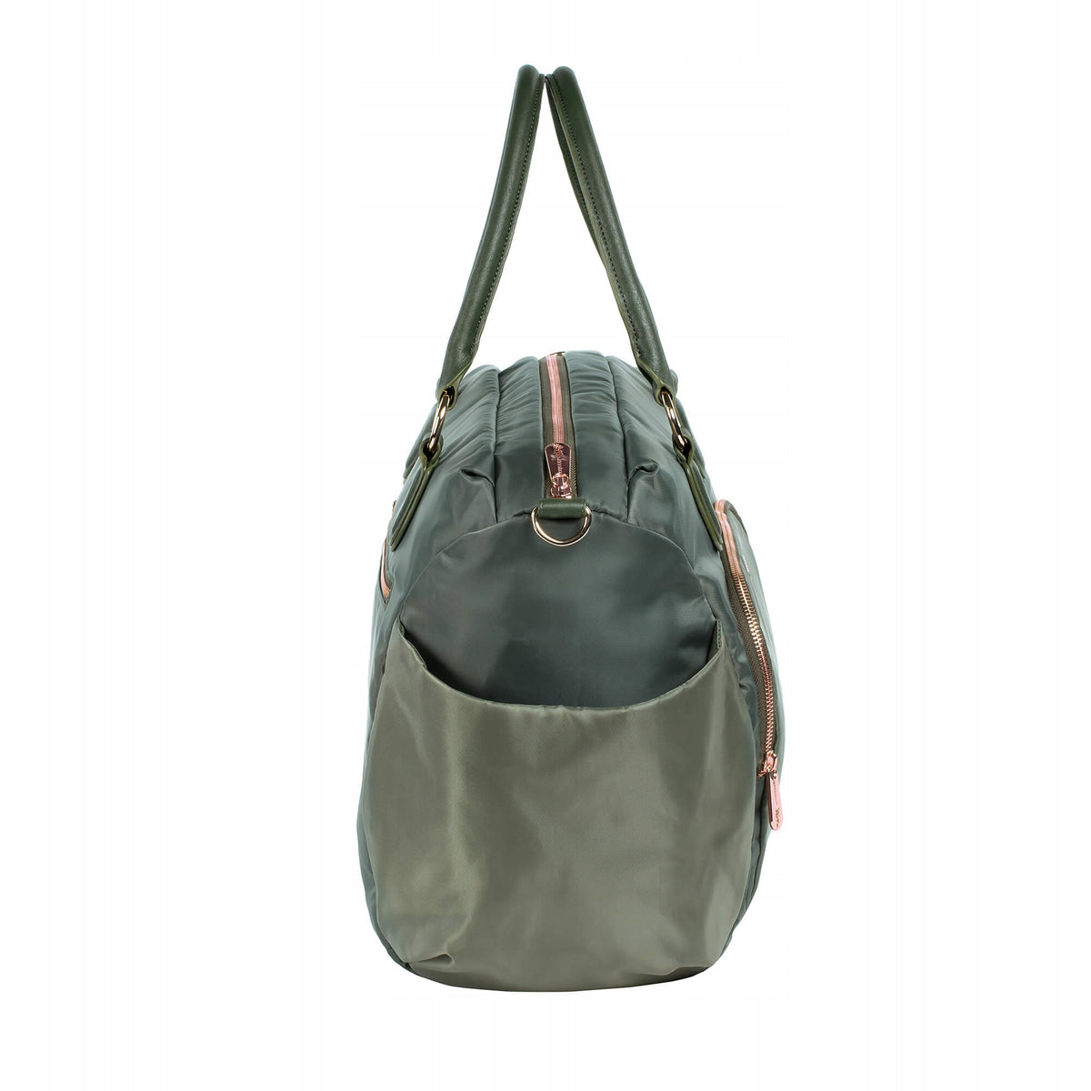 LASSIG Gold Label Avenue OLIWKOWA torba na pieluchy z przewijakiem, oliwkowa, sportowo-elegancka