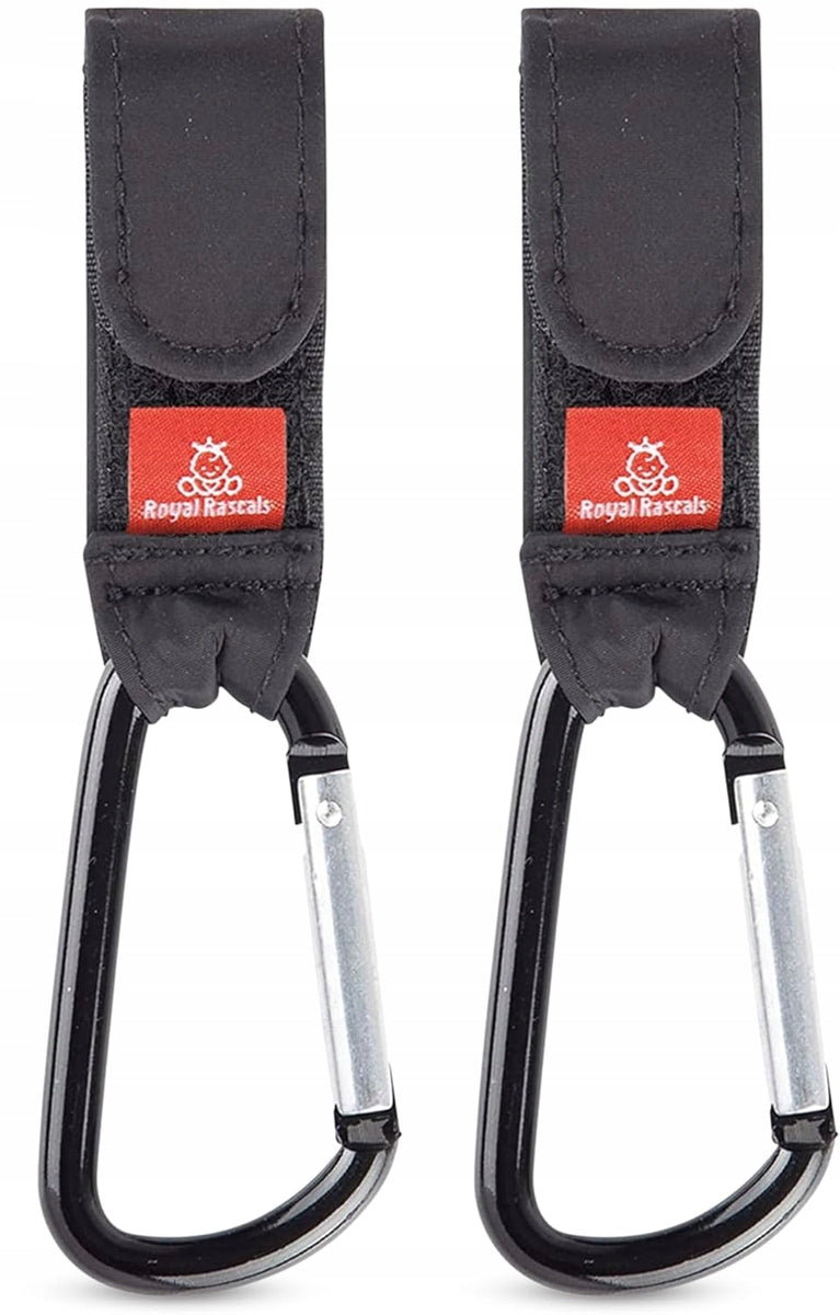 ROYAL RASCALS handgrepen voor het bevestigen van een tas aan het kinderwagenframe 2 stuks