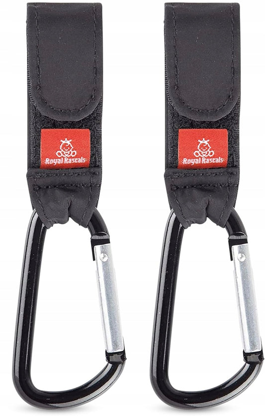 ROYAL RASCALS handgrepen voor het bevestigen van een tas aan het kinderwagenframe 2 stuks