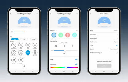 REER lampada notturna intelligente con suoni + app Smart Life
