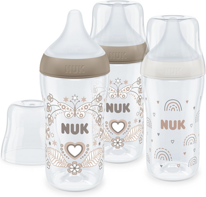 NUK Perfect Match startset flessen 260ml x3