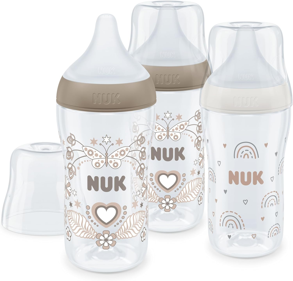 NUK Perfect Match štartovacia súprava fliaš 260ml x3