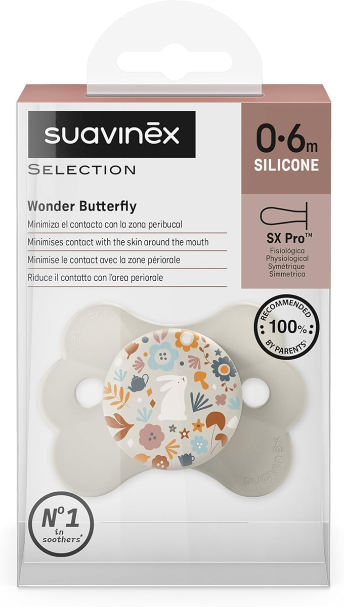 SUAVINEX fopspeen SELECTION SX PRO siliconen 0-6m