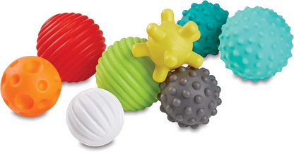 INFANTINO Senso Balls, Blocks & Buddies siliconen speelgoed 20 stuks