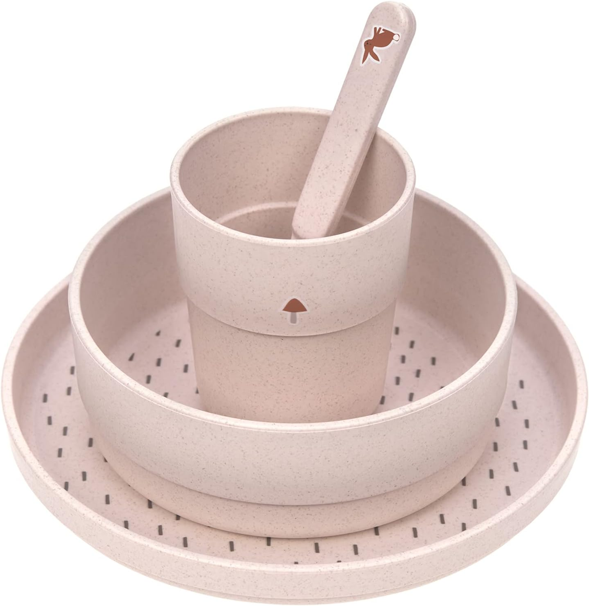 LASSIG servies set zonder melamine Little Forest Rabbit