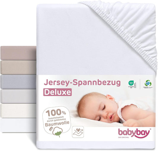 BABYBAY σεντόνι με λάστιχο και μεμβράνη 89x50 εκ.