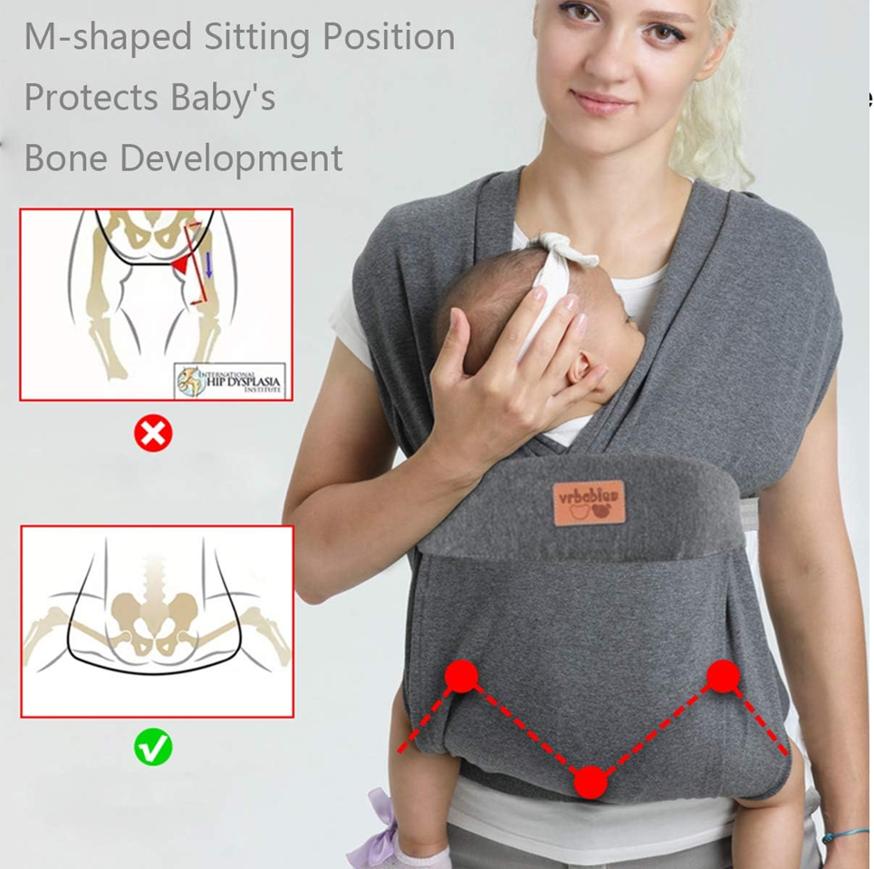 VRBABIES nosidełko ergonomiczne miękkie 3-15kg