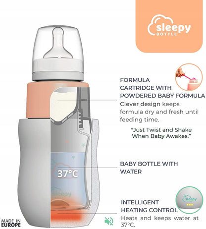SLEEPY BOTTLE set pentru început, încălzitor cu biberon