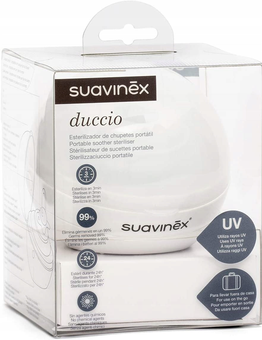 SUAVINEX Duccio STERILIZATOR pentru suzete UV 9 cm