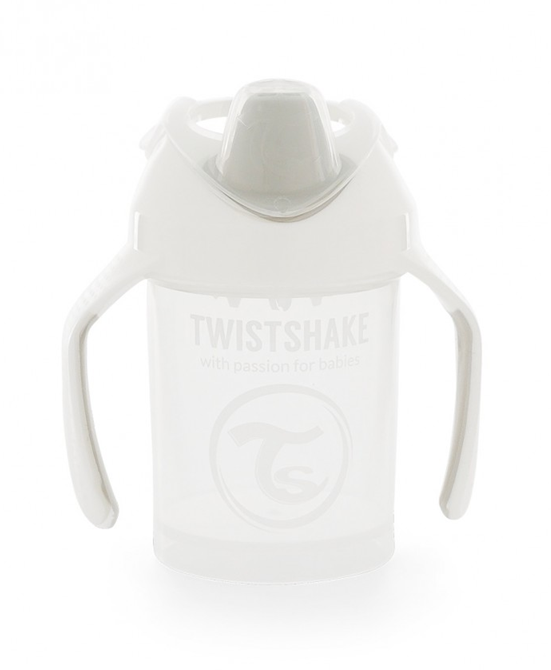 TWISTSHAKE Mini Cup εκπαιδευτικό ποτήρι με στόμιο και αναδευτήρα 230 ml 4 m+