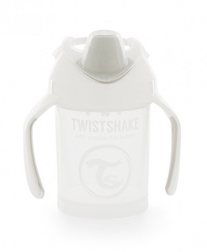 TWISTSHAKE Mini Cup εκπαιδευτικό ποτήρι με στόμιο και αναδευτήρα 230 ml 4 m+