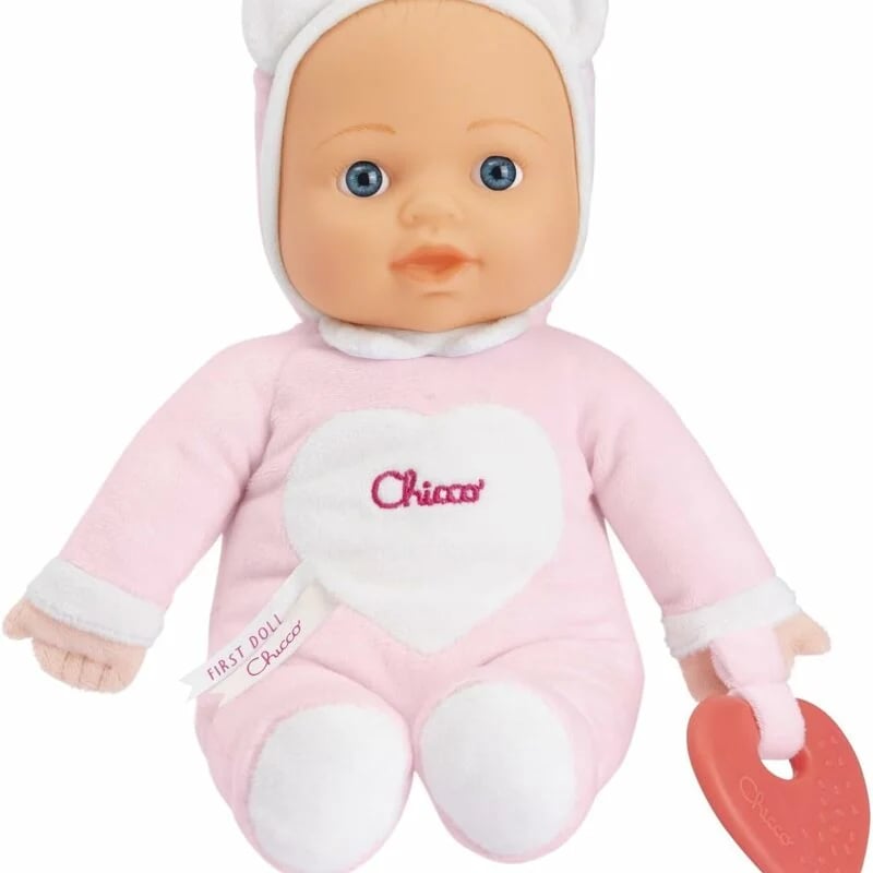 Chicco My First Doll miękka lalka różowa 30 cm