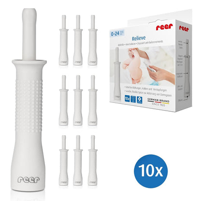 REER Relieve rectale katheter voor baby's voor gasafvoer x10