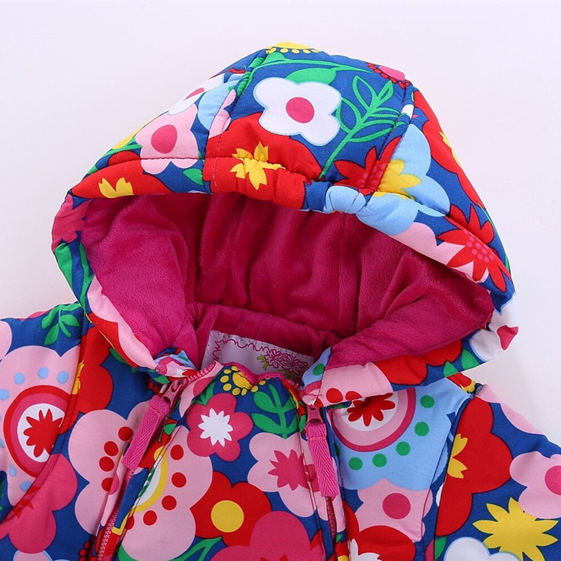 JIAMY mono de invierno con capucha 18-24 meses + guantes y botines para bebés