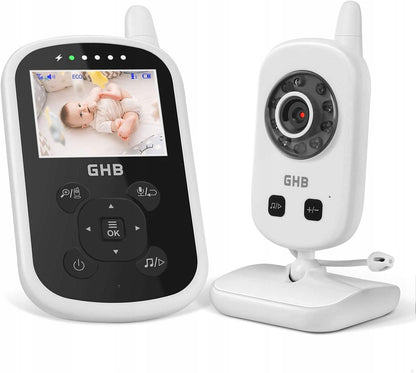 GHB UU24 digitální dětská chůvička 2,4" LCD