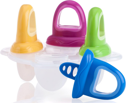 NUBY ijsvorm in speenvorm 4 stuks + vrieslade