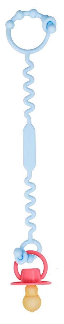 STRAPS FOR BABY siliconen speenkoord voor fopspeen, bijtring en speelgoed 30 cm