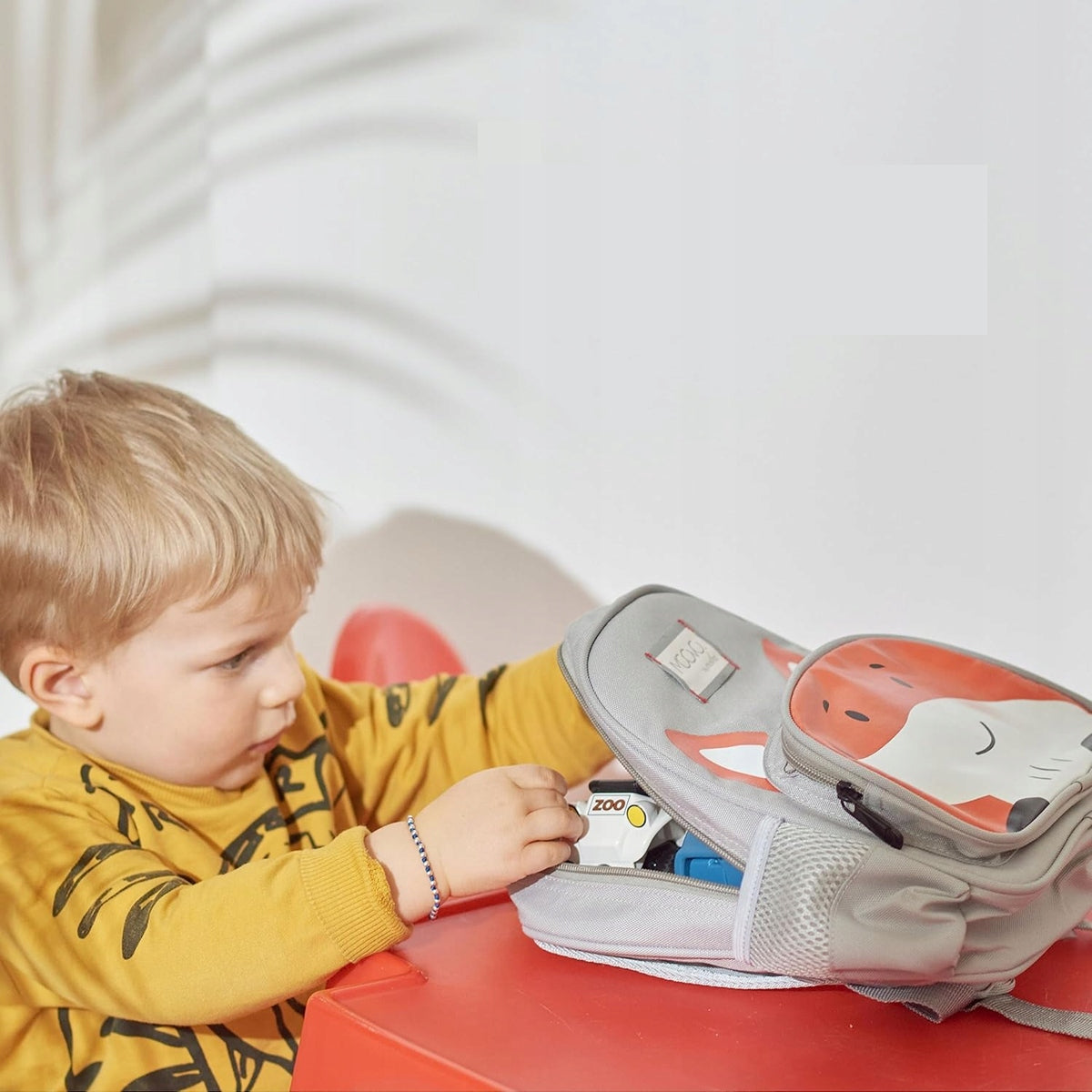 NUVITA Moovo rugzak voor kleuters 1-3 jaar 20 x 25 cm