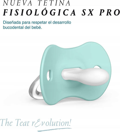 SUAVINEX succhietto calmante SX PRO x2 silicone 6-18 mesi