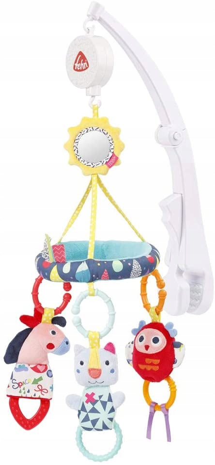 FEHN Color Friends mobiel met muziekdoosje voor het ledikant