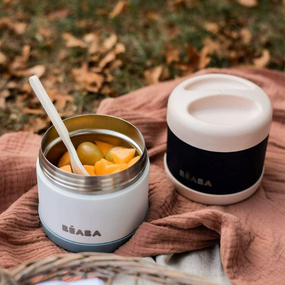 BEABA Essensbehälter, doppelwandig, 300 ml, Edelstahl