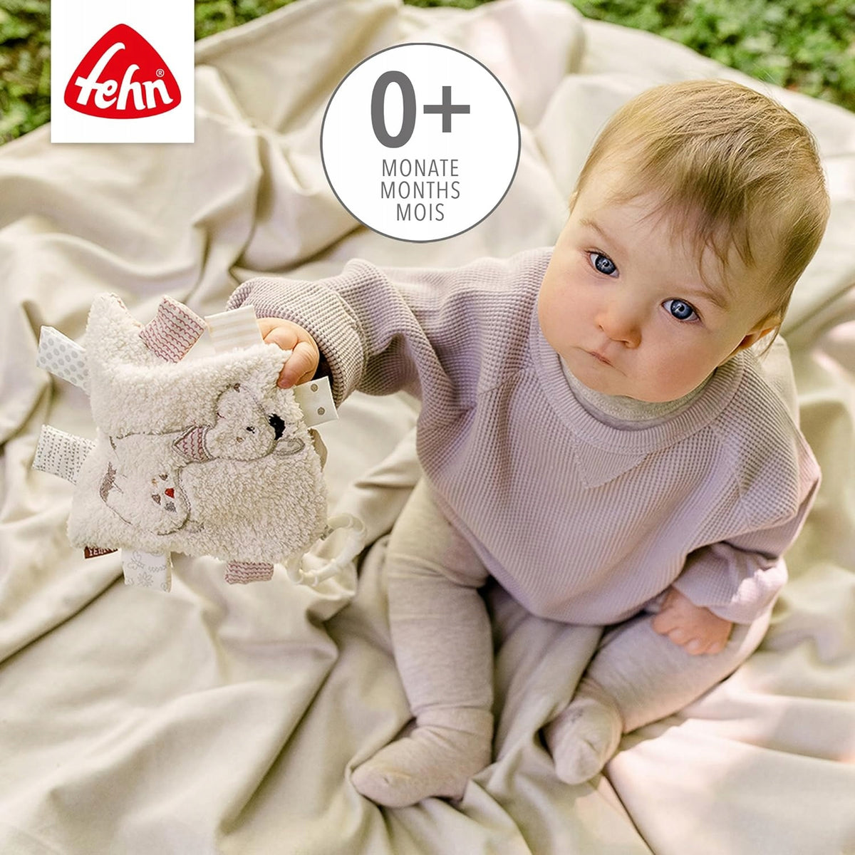 FEHN Peru csörgő kendő, zörgő LÁMA